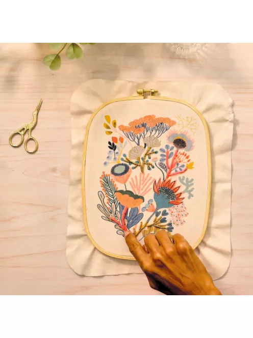 AGA Műterem 58 Gyöngyhímzés Gyöngyvirág - Atelier 58 Beadwork