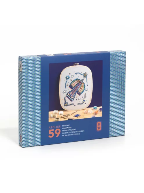 AGA Műterem 59 Gyöngyhímzés Gyöngymadár - Atelier 59 Beadwork