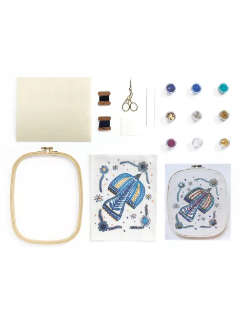 AGA Műterem 59 Gyöngyhímzés Gyöngymadár - Atelier 59 Beadwork