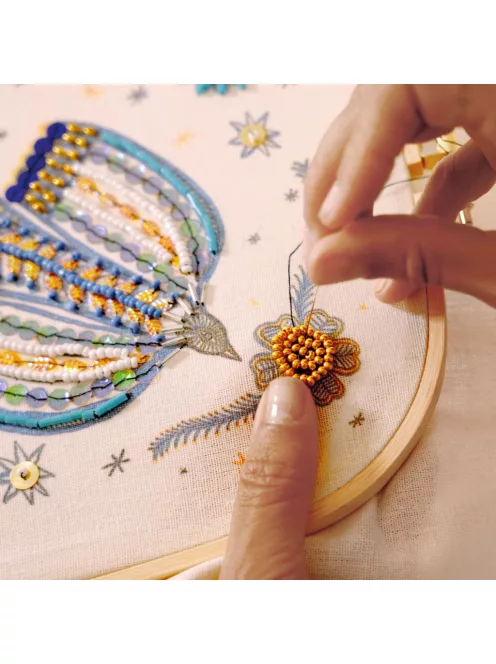 AGA Műterem 59 Gyöngyhímzés Gyöngymadár - Atelier 59 Beadwork