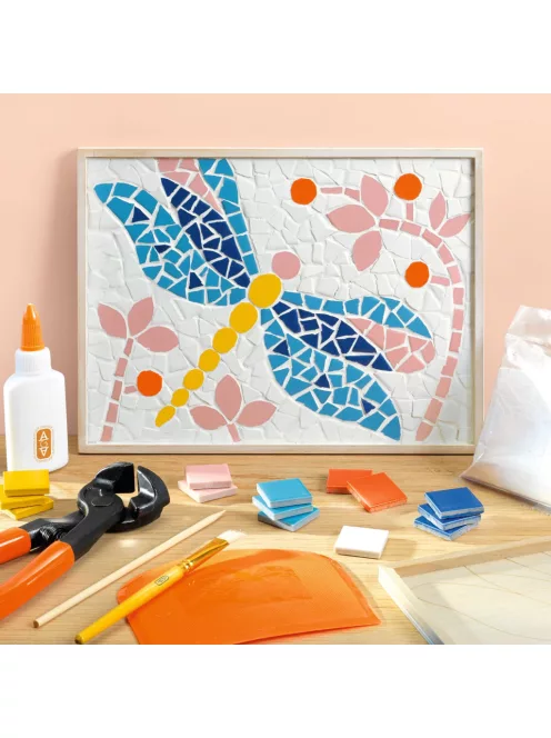 AGA Műterem 72 Mozaikkép Szítakötő - Atelier 72 Mosaic