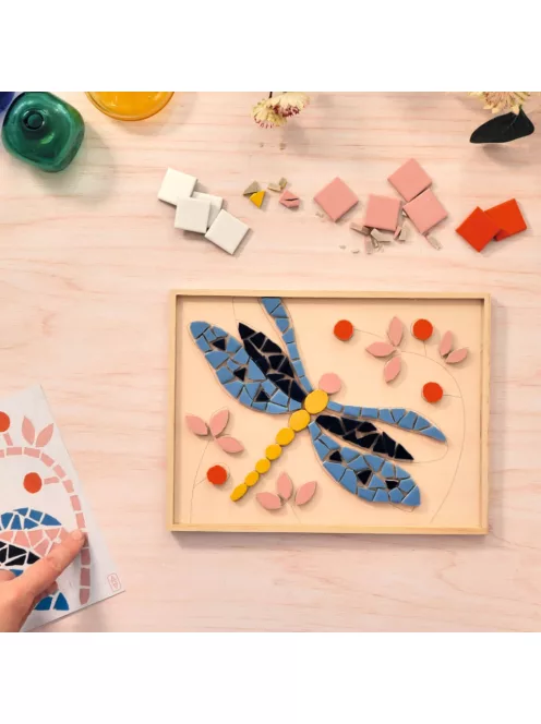 AGA Műterem 72 Mozaikkép Szítakötő - Atelier 72 Mosaic