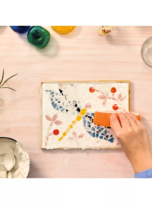 AGA Műterem 72 Mozaikkép Szítakötő - Atelier 72 Mosaic