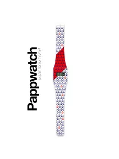 I like paper Papír karóra - ANKERKLAUSE Pappwatch