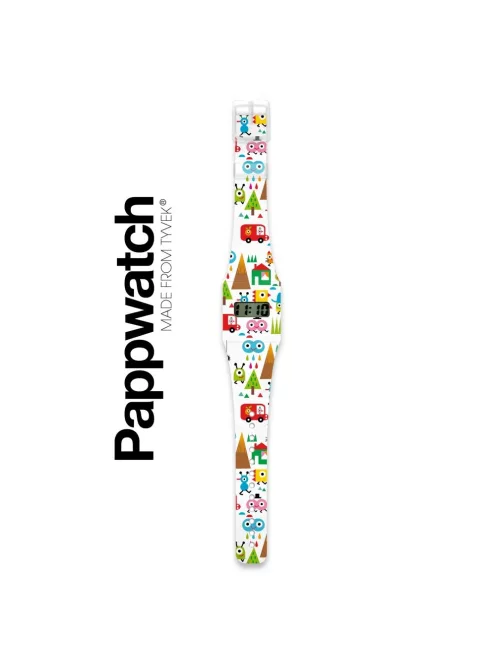 I like paper Papír karóra - HAPPY WORLD Pappwatch
