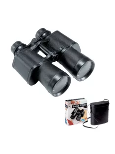   Navir Kétcsövű fekete gyerektávcső tartozékokkal - Special 50 Black Binocular with Case
