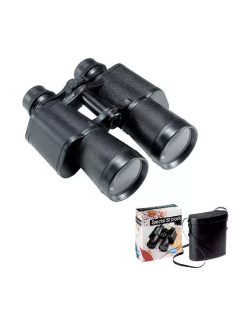 Navir Kétcsövű fekete gyerektávcső tartozékokkal - Special 50 Black Binocular with Case