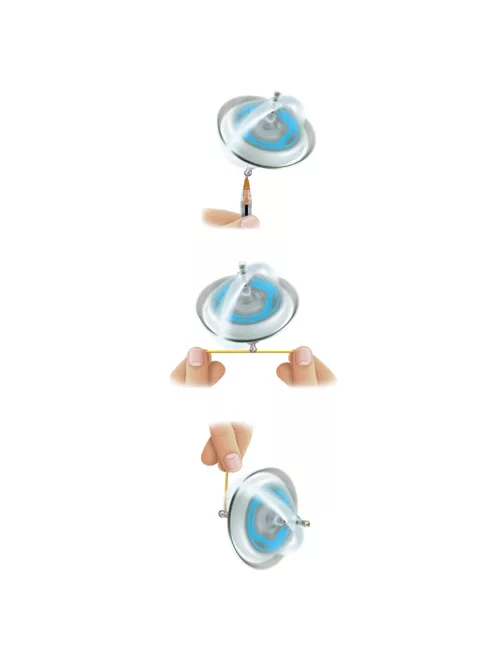 Navir Ledes csodagiroszkóp - UFO Lighting Gyroscope