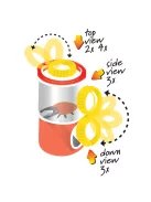 Navir Három nézőszögű bogárvizsgáló - Triple Bug Viewer 3 way