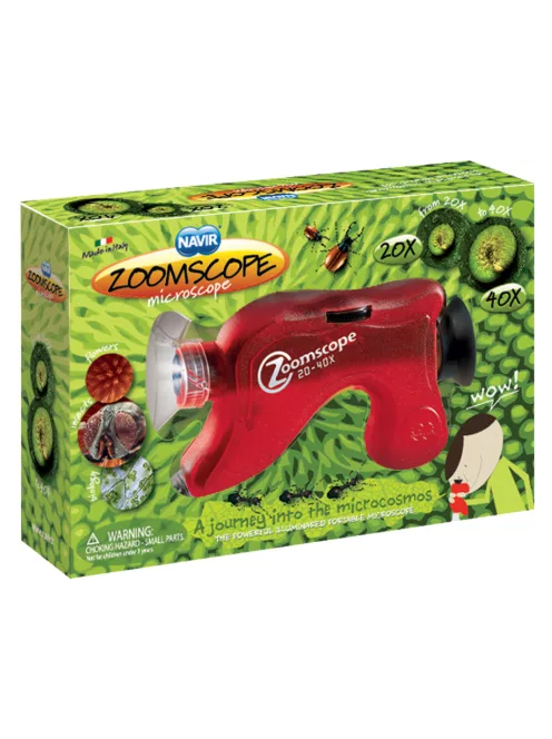 Navir Hordozható mikroszkóp transzparens színek - Zoomscope Microscope T-Color