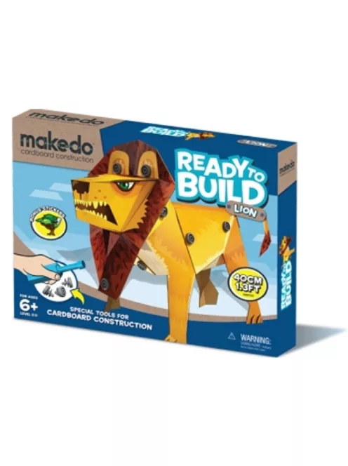 Makedo Ready to Build Állatok - Oroszlán Lion