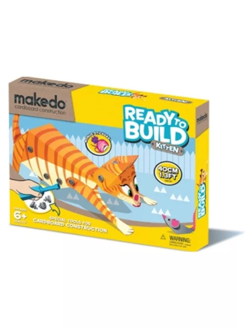 Makedo Ready to Build Háziállat - Cica Kitten
