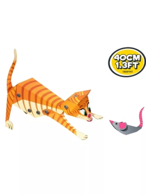 Makedo Ready to Build Háziállat - Cica Kitten