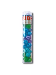   ZomeTool Tudományos modellező készlet Gömb csomópont 34 db - kék-zöld Nodes Tube 34 Green/Blue