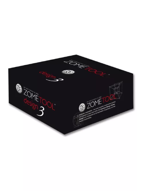 ZomeTool Tudományos modellező készlet - ZomeTool fekete-fehérben Design 3