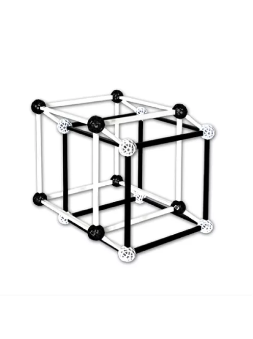ZomeTool Tudományos modellező készlet - ZomeTool fekete-fehérben Design 3