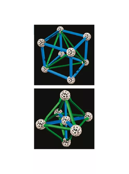 ZomeTool Tudományos modellező készlet - Zöld pálcák Green Lines