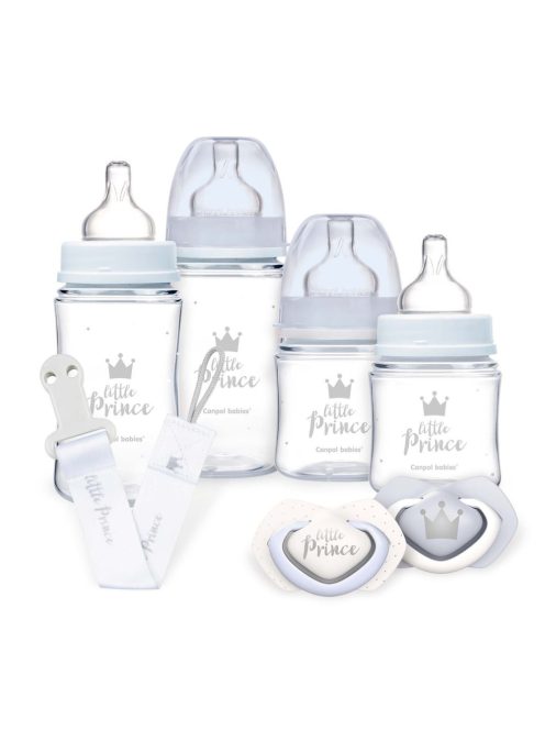Canpol babies Ajándékszett újszülötteknek, ROYAL BABY - kék