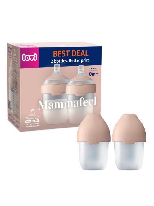 LOVI MAMMAFEEL cumisüveg szett 150ml 2db