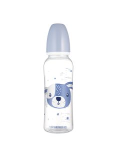   Canpol babies Keskeny nyakú cumisüveg, CUTE ANIMALS, 250 ml - kutya