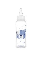 Canpol babies Keskeny nyakú cumisüveg, CUTE ANIMALS, 250 ml - kutya