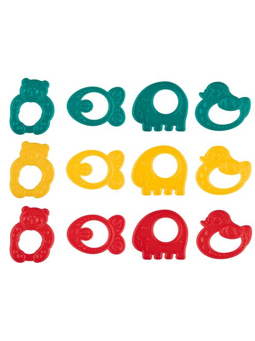 Canpol babies Elasztikus rágóka extra könnyű - ANIMALS