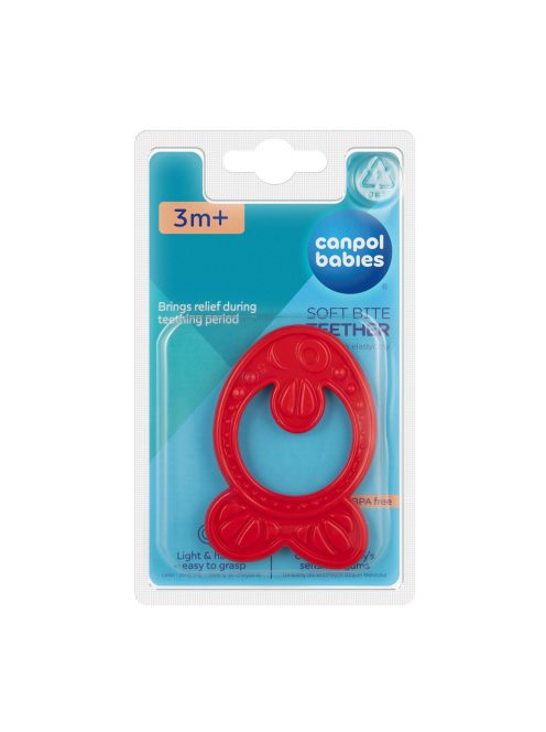 Canpol babies Elasztikus rágóka extra könnyű - ANIMALS