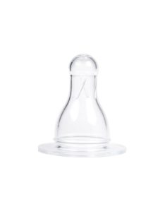   Canpol babies Univerzális szilikonos etetőcumi, keskeny cumisüveghez, mini, 0hó+, 2 db