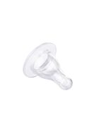 Canpol babies Univerzális, szilikon, gyors áramlású etetőcumi, keskeny cumisüveghez, 12hó+, 2db