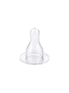   Canpol babies Univerzális, szilikon keresztvágású etetőcumi, keskeny cumisüveghez, 6hó+, 2db
