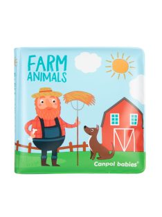 Canpol babies Puha sípoló fürdőkönyv - FARM