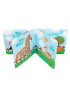 Canpol babies Puha sípoló fürdőkönyv - FARM