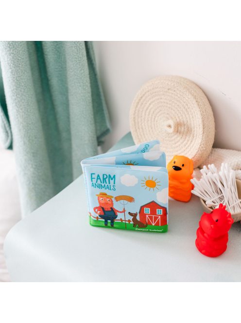 Canpol babies Puha sípoló fürdőkönyv - FARM