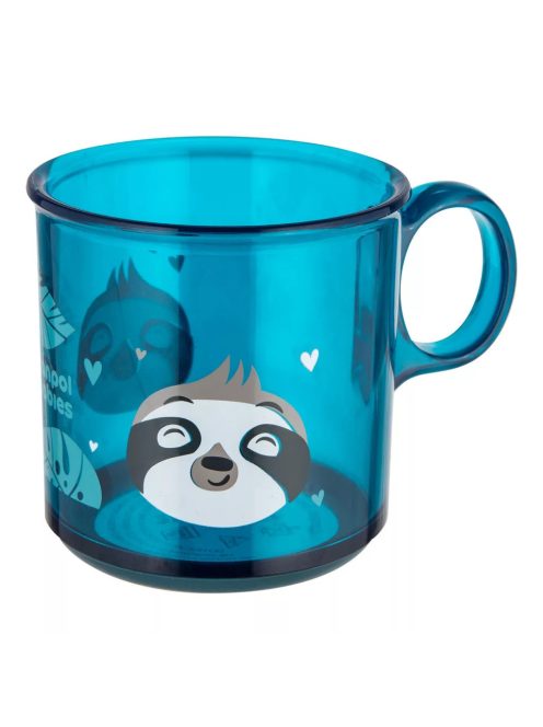 Canpol babies Csúszásmentes pohár, 170ml, EXOTIC ANIMALS, kék