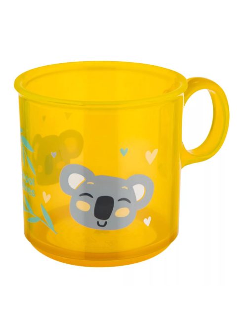 Canpol babies Csúszásmentes pohár, 170ml, EXOTIC ANIMALS, sárga