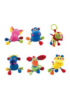 Canpol babies Puha játék, crazy animals, (6 féle dizájn)