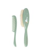 Canpol babies Hajkefe és fésű GOOSE zöld