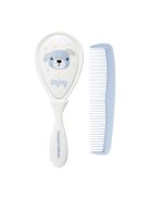 Canpol babies Baba kefe és fésű CUTE ANIMALS kék