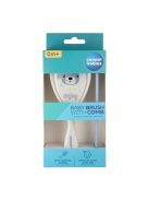 Canpol babies Baba kefe és fésű CUTE ANIMALS kék