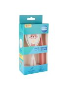 Canpol babies Baba kefe és fésű CUTE ANIMALS rózsaszín