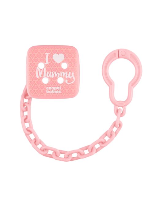 Canpol babies Cumilánc, I LOVE MUMMY - rózsaszín