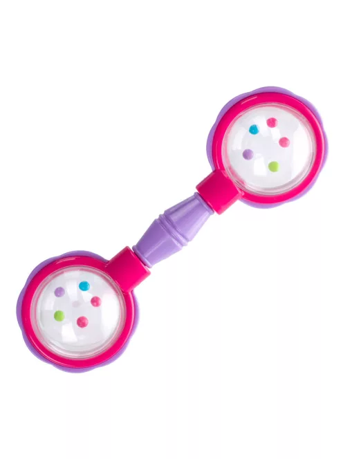 Canpol babies BARBELL csörgő, rózsaszín