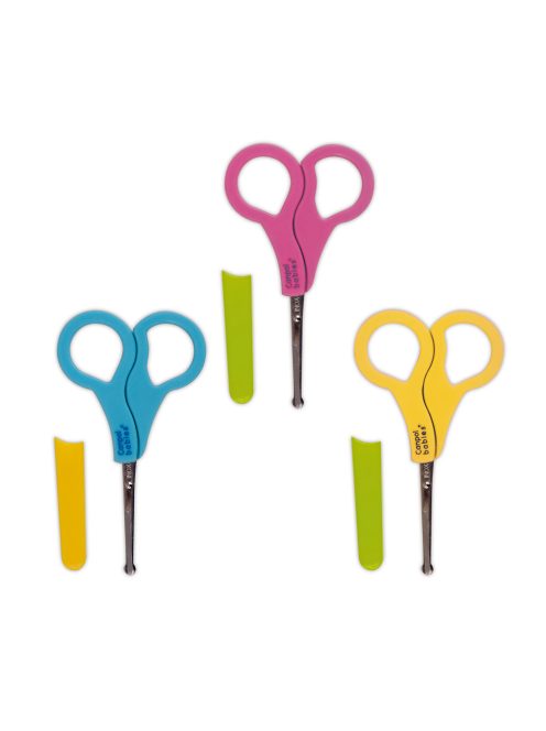 Canpol babies Kerek hegyű baba körömolló, kupakkal