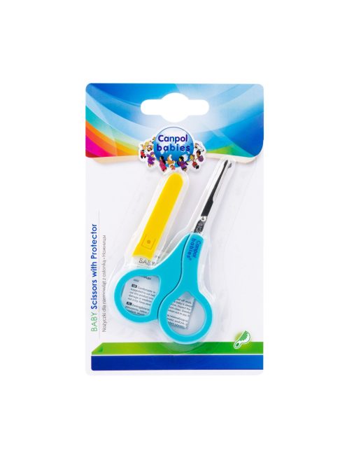 Canpol babies Kerek hegyű baba körömolló, kupakkal