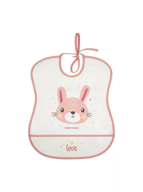 Canpol babies Mosható puha előke CUTE ANIMALS mezei nyúl