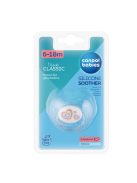 Canpol Babies Szilikon anatómiai cumi, 6-18hó, NEWBORN BABY, bézs