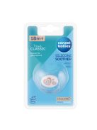 Canpol Babies Szilikon anatómiai cumi, 18hó+, NEWBORN BABY, bézs