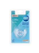 Canpol Babies Szilikon anatómiai cumi, 18hó+, NEWBORN BABY, kék