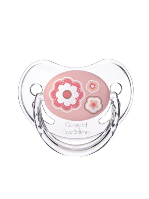 Canpol Babies Szilikon anatómiai cumi, 18hó+, NEWBORN BABY, pink
