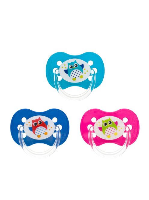 Canpol babies Szilikon szimmetrikus cumi, 18hó+, OWLS